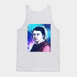 Friedrich Schlegel Snowy Portrait | Friedrich Schlegel Artwork 13 Tank Top